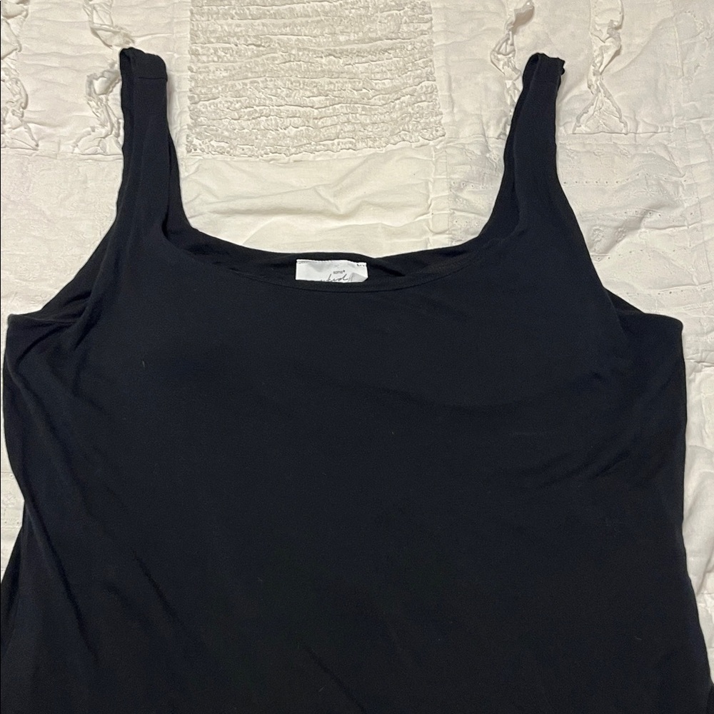 Soma Soft Knit Bra Maxi Dress. Size large - Picture 2 of 6